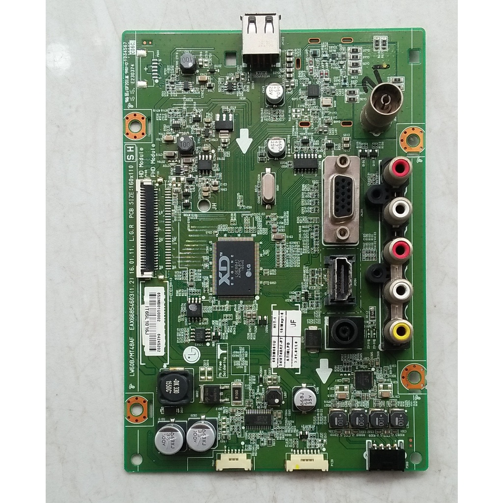 Motherboard Mainboard Mobo MB Board Mesin Monitor TV LED LG 24MT48AF