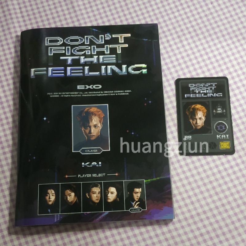 ALBUM ONLY + ID CARD EXO DFTF EXPANSION KAI VER