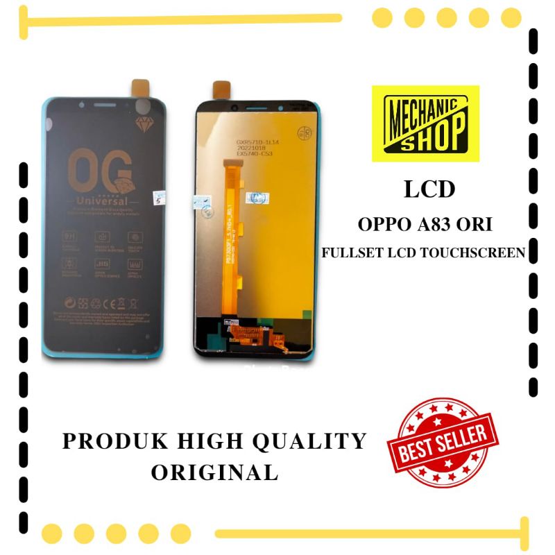 LCD TOUCHSCREEN OPPO A83 ORI (BLACK)