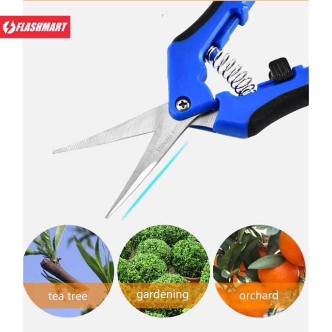 Flashmart Gunting Kebun Mini Pemotong Ranting Tumbuhan Bunga Bonsai - SKS-2