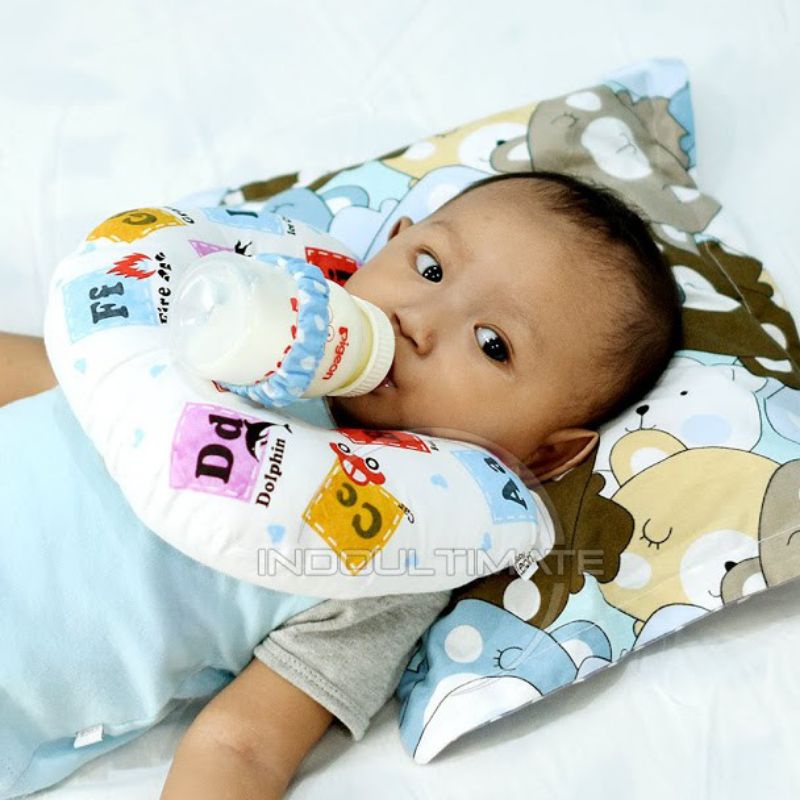 [rumahbayipdg] Bantal dot susu bayi / bantal dot bayi / baby bottle holder