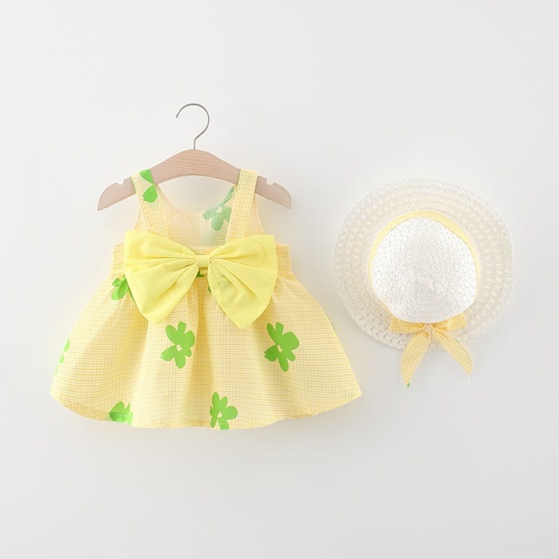 Dress Baby Girl Dengan Topi