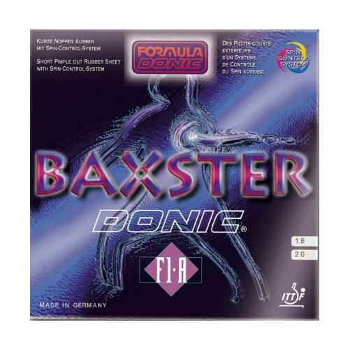 DONIC Baxster F1A Karet Bintik serang Pingpong Rubber Tenis Meja