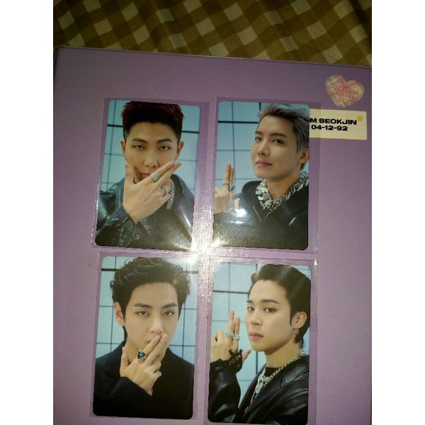 PHOTOCARD BTS PROOF ALBUM