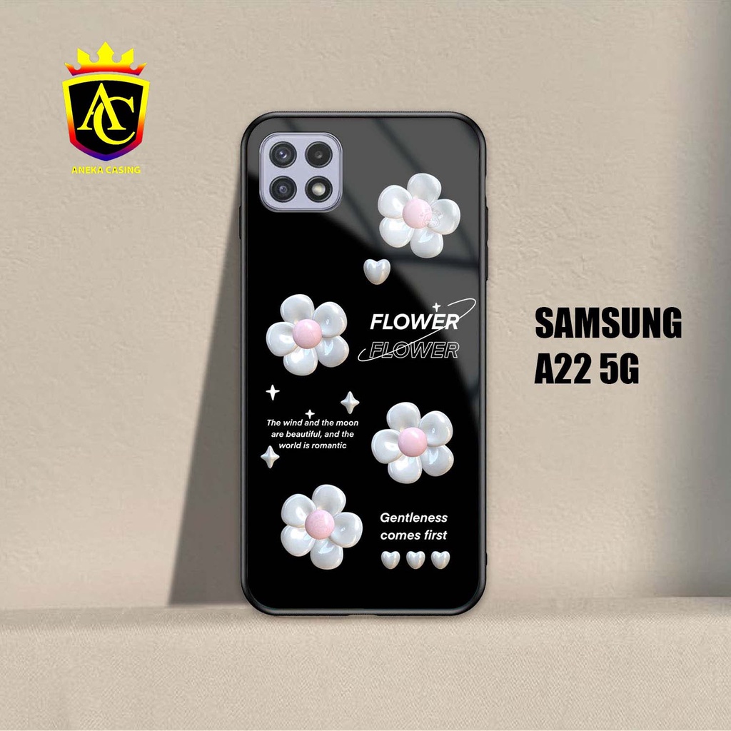 Case Samsung A22 5G Casing Samsung A22 5G Aneka Case [FLWR] Case Glossy Case Aesthetic Custom Case A