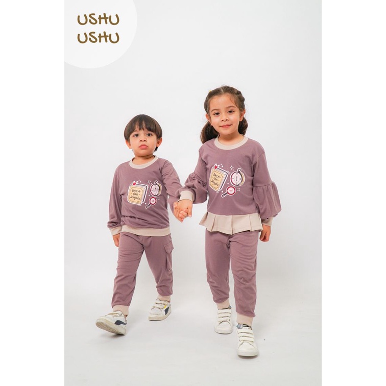 Afsheenastore Ushu Ushu Setelan anak / Ready Size 1Th