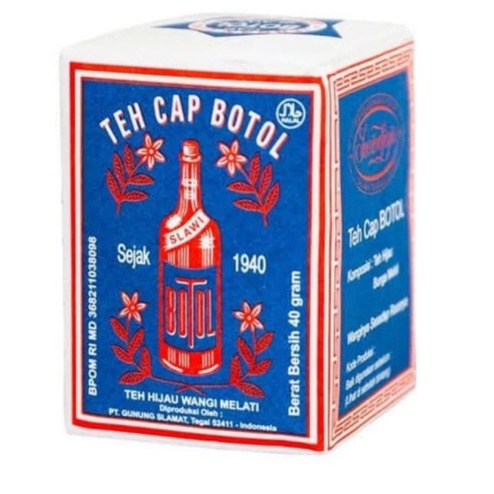 Teh Cap Botol Seduh 40 gr x 10 pcs ( 1 bos isi 10 kotak )