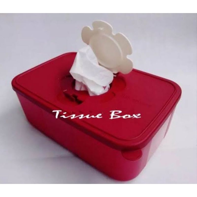 Tempat Tissue Tupperware Tissue Box (1)