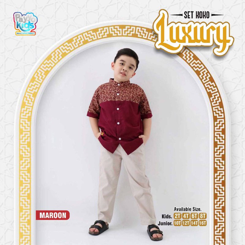 Setelan Cowok Luxury by Payyo kids