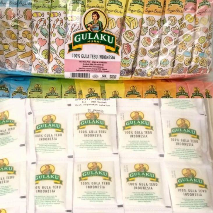 

➥ Gulaku Sticks / Gula Stik 250 sachet @ 8 gr (ed Mar 2024) ➳