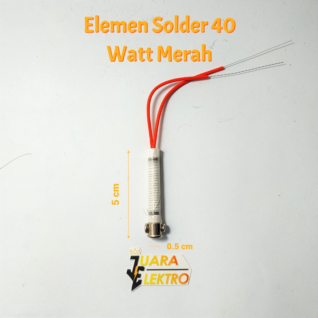 Elemen Solder 40 Watt Merah | Elemen Spul Solder 40Watt Merah