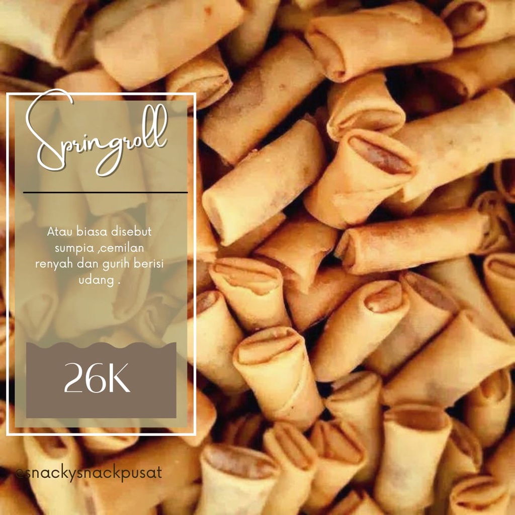 

SPRING ROLL SUMPIA UDANG SARIKAYA 200g