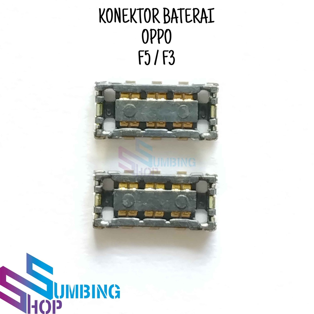 Konektor Baterai Oppo F3 F5 Soket Batre