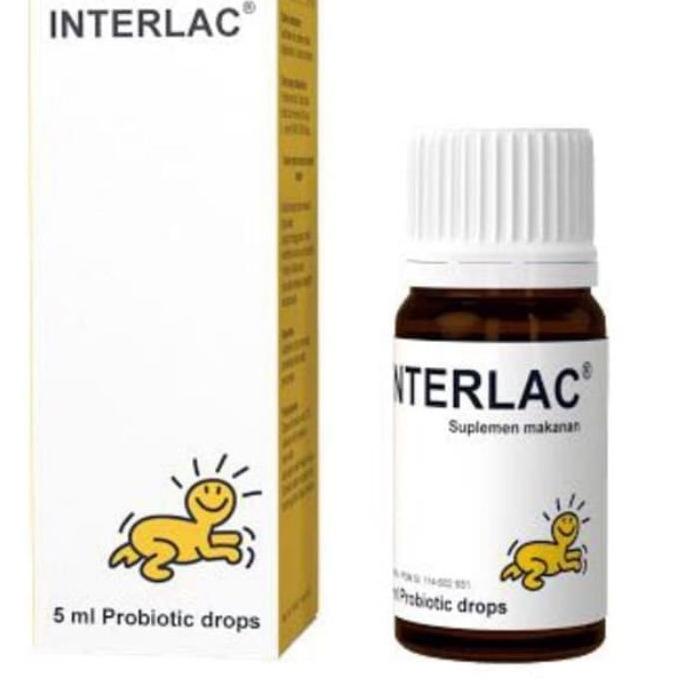 ✱ INTERLAC-Interlac Probiotik Drops 5ml_ Interlac probiotik exp11/25 ←