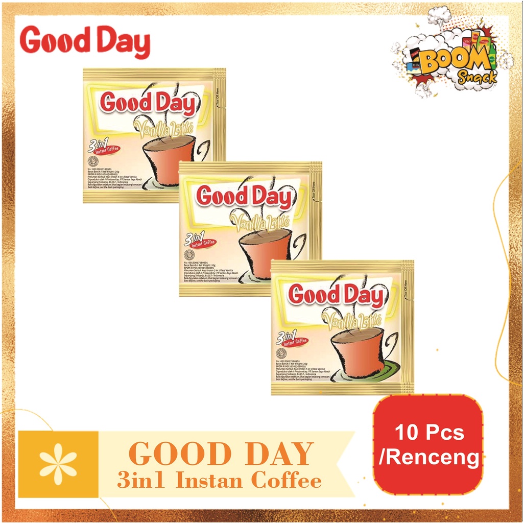 Good Day 3in1 Coffee Instan isi 10pcs