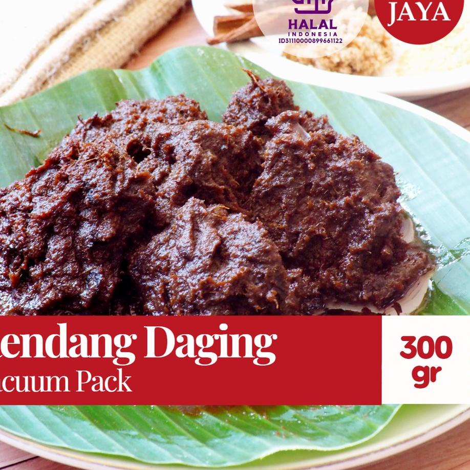 

☋ Rendang Daging Sapi Padang Jaya 300 gr ✯