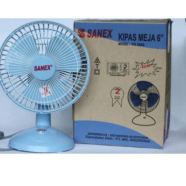 ✵ Kipas Angin Sanex 6 inch desk fan ✺
