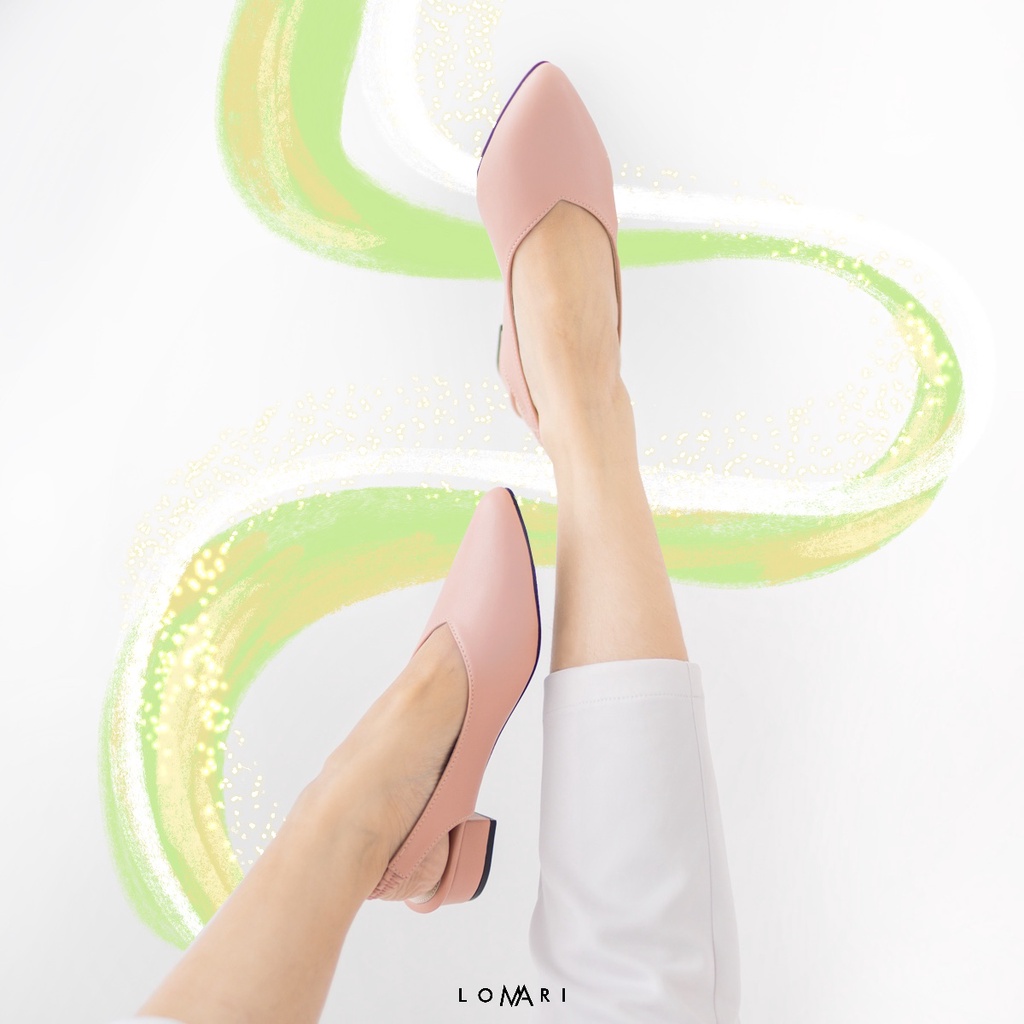 LANA SERIES LOMARI 3CM - Sepatu Heels Wanita