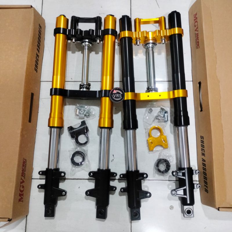 shock depan VIXION USD VIXION upside down MGV racing Yamaha Vixion old Vixion new original harga gro