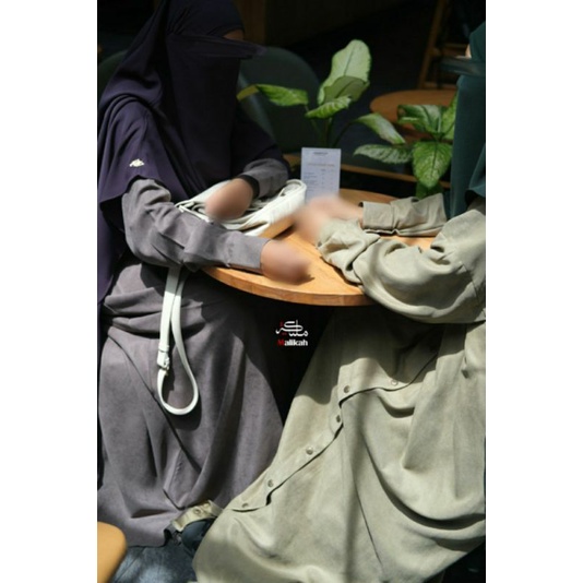 Diskon 7% - JADE ABAYA (Abaya Only) by Abaya Malikah