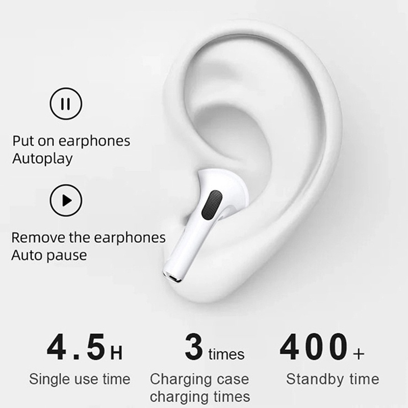 (COD)2023 New Stock TWS Wireless earphon 100% ANC earphone Spatial audio with real Transparency AP3 real serial number