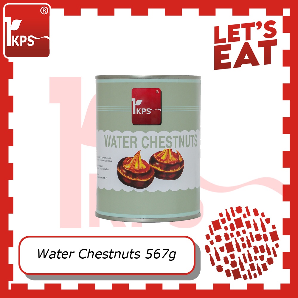

Water Chestnuts 567g "IKPS" / Kacang Kastanye dalam kemasan kaleng