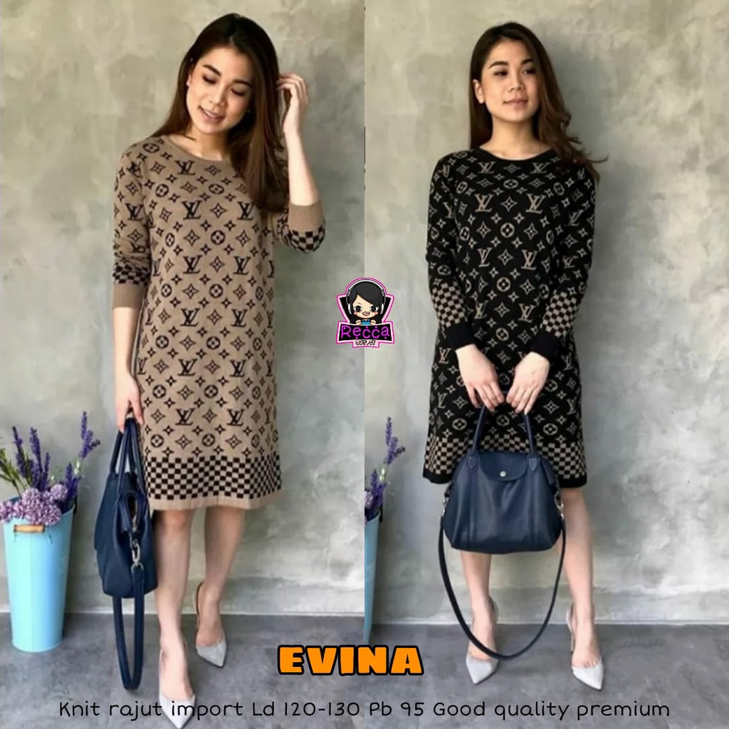 TUNIK RAJUT JUMBO LD 120 IMPORT KOREAN STYLE LENGAN PANJANG TERBARU / PAKAIAN WANITA BAJU ATASAN TUN