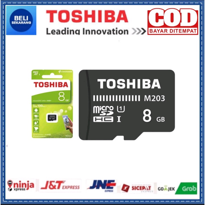 MEMORY CARD TOSHIBA 64GB/32GB/16GB/8GB/4GB/2GB