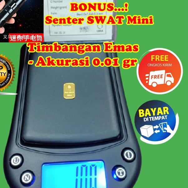 ☆ Timbagan emas digital mini timbangan digital mini atau timbangan mini digital merk CHQ ☼