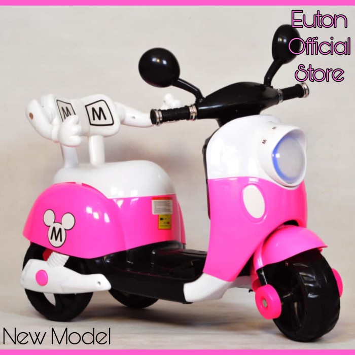 Motor Aki Mainan Minnie Mouse ( lavar stores id )