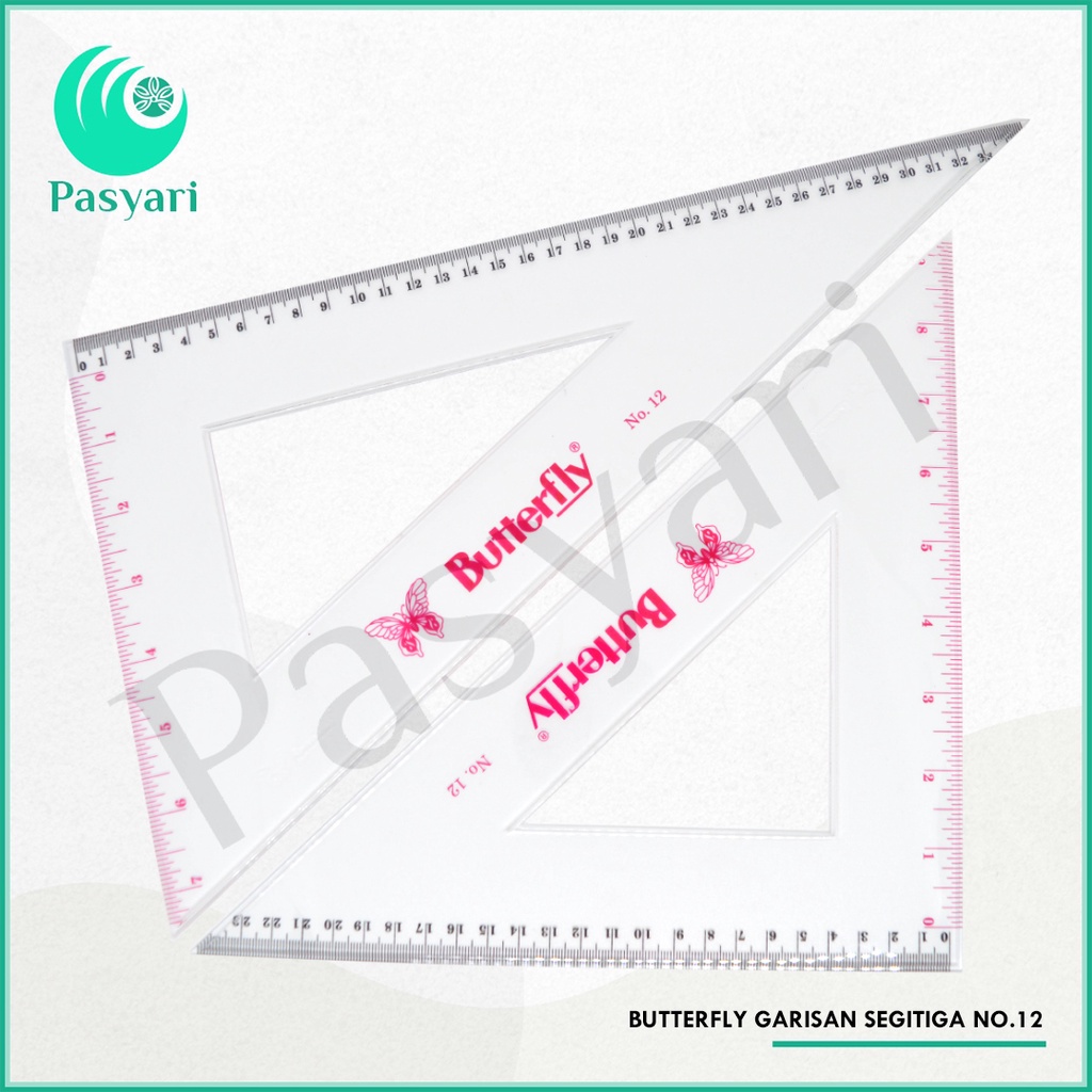 

BUTTERFLY Garisan SEGITIGA NO.12
