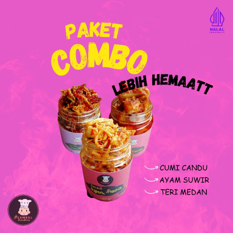 

Sambel Deandeon - Paket Combo 3 pcs / Sambel Rumahan / Sambel Enak