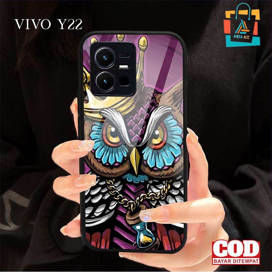 MITRACASE - CASE GLOSSY VIVO Y22 - CASE VIVO Y22 - CASSING HP VIVO Y22 - HARDCASE GLOSSY VIVO Y22 - 