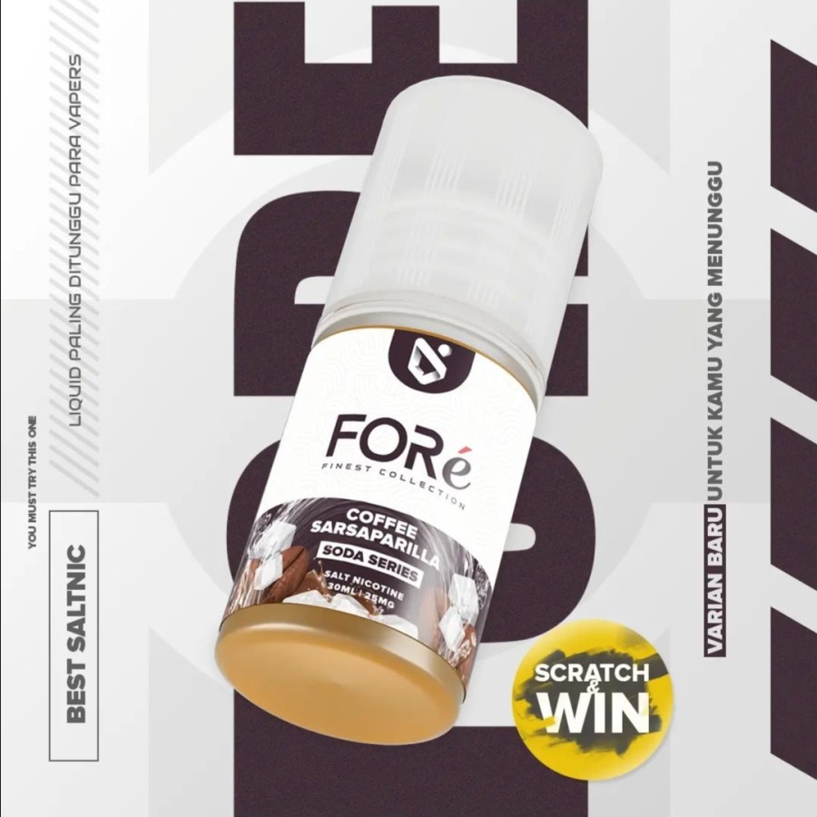 Fore Coffee Sarsaparilla Salt Nic 30ML by DJI