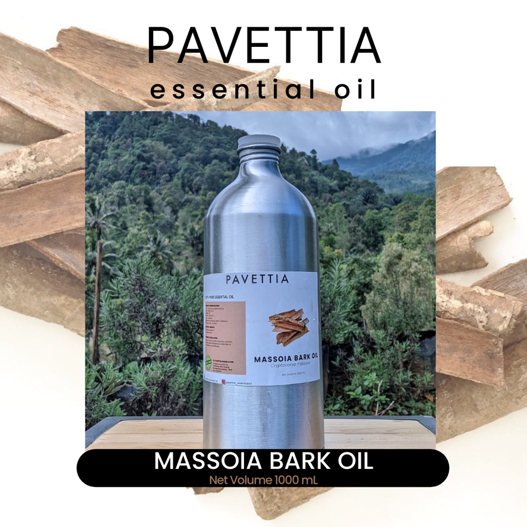 1000 ml - Minyak atsiri kayu massoia / massoia bark essential oil (Cryptocarya massoia)