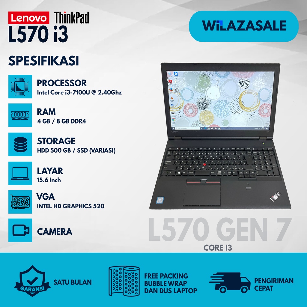 LAPTOP NUMERIC LENOVO THINKPAD L570/L560