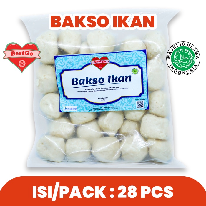 

BEST GO - BAKSO IKAN (Frozen Food) 470gr