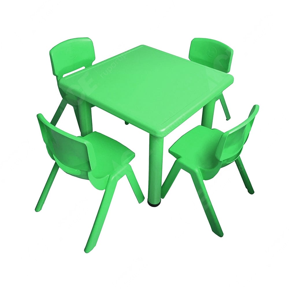 Meja Belajar Anak Yaris Square Set Kursi Olymplast