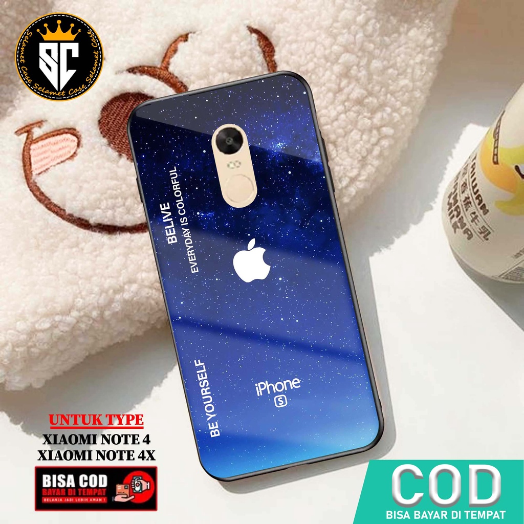 Case Xiaomi Note 4 Note 4X Casing Xiaomi Note 4X Note 4 Selamet Case [APEL] Case Glossy Case Aesthet