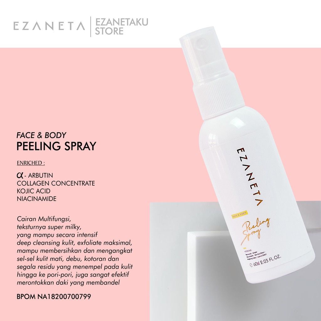 ❤ MEMEY ❤ EZANETA Face &amp; Body Peeling Spray