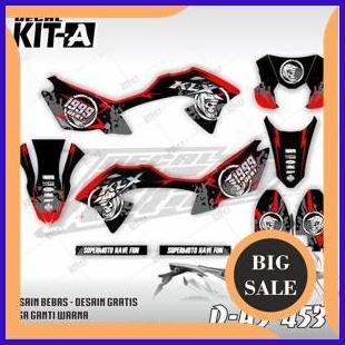 Decal Stiker Motor KLX BF (D-A3-453) 1M4R23 tools