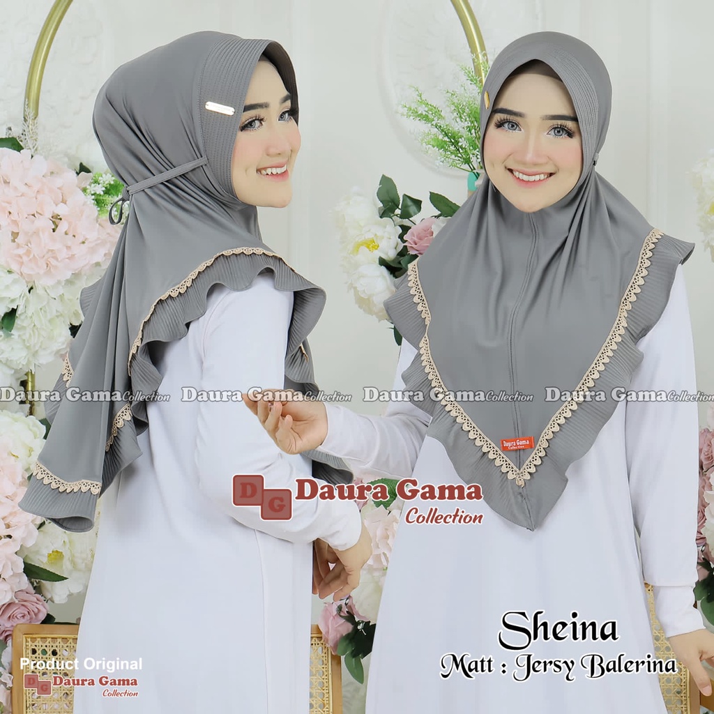 Jilbab Renda INSTAN VALIA REMPEL PLISKET