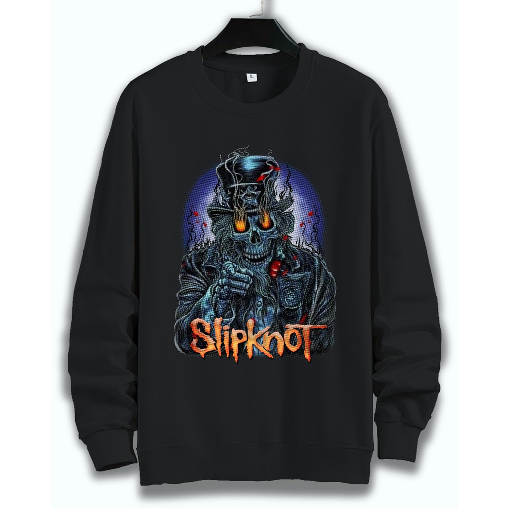 SWEATER UNISEX SLIPKNOT PRIA DAN WANITA SWEATER JUMBO