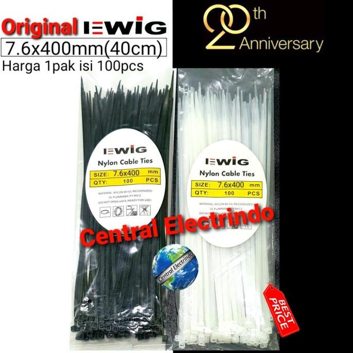 

KABEL TIES 7.6X40cm.