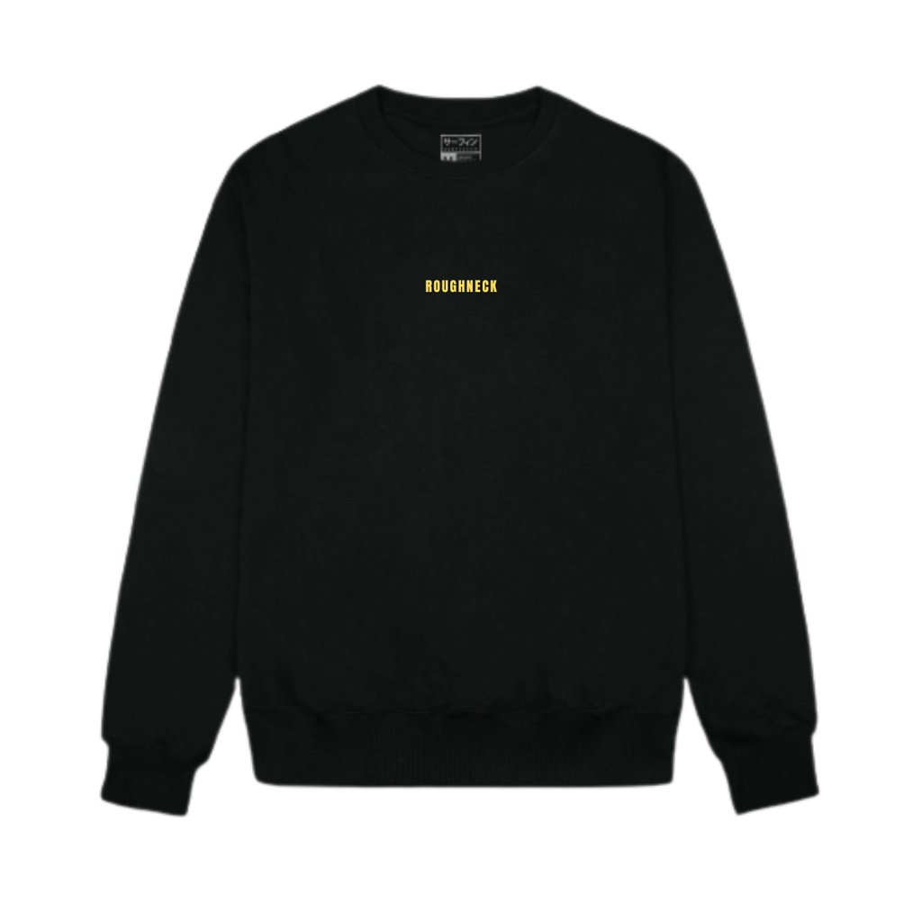 Sweater Aesthetic Unisex Roughneck 1991 Black | Crewneck Roughneck | Sweatshirt Roughneck | Jaket Roughneck