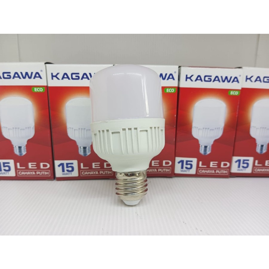 Lampu LED KAGAWA ECO Capsule 15 watt cahaya putih Bohlam LED 15w