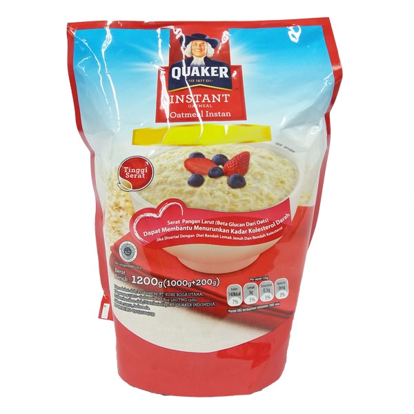 

QUAKER INSTAN OATS 1200 GR