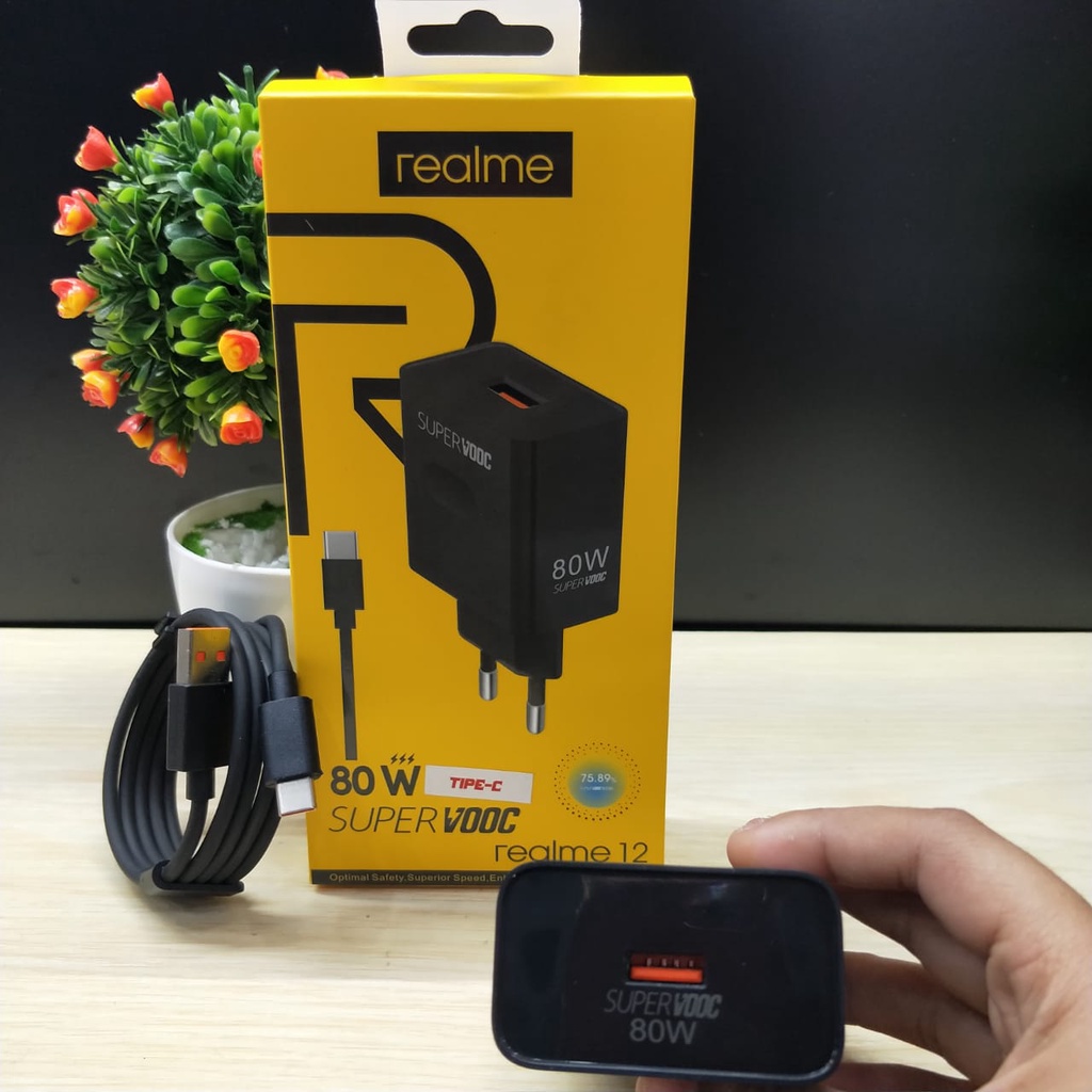 MINIGO Charger Realme 12 80w For Android dan Type c Casan Realme 12 80W micro dan usb C