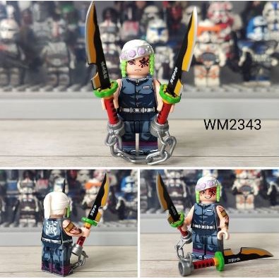 Mainan Anak Lego Demon Slayer Mini UZUI TENGEN