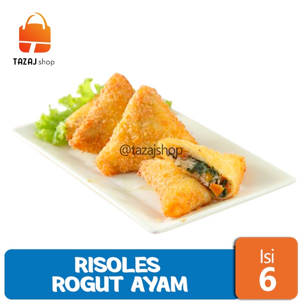 

Risoles Rogut Ayam Isi 6 Pcs